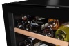 Двухзонный винный шкаф LaSommeliere LS102DZBLACK