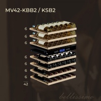Винный шкаф Meyvel MV42-KSB2