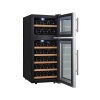 Винный шкаф Cavanova CV021-2TNS двухзонный термоэлектрический