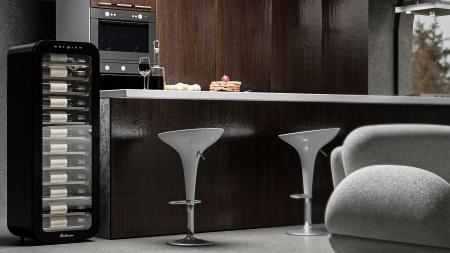 Винный шкаф Meyvel MV34-KBF1 компрессорный отдельностоящий