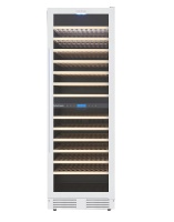 Винный шкаф Cellar Private CP165-2TW компрессорный двухзонный с белой рамой