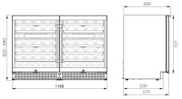 Винный шкаф Dometic D46B Design Double