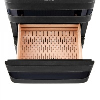 Шкаф для хранения сигар (хьюмидор) Afidano L5 (Чёрный оникс)