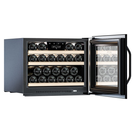 Винный шкаф Meyvel MV22-KBB1 встраиваемый в колонну