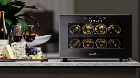 Винный шкаф Meyvel MV08-BF1 термоэлектрический отдельностоящий