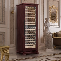 Винный шкаф в деревянном корпусе Meyvel MV163PRO-KBT2 цвет вишня