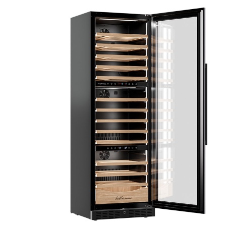 Винный шкаф Meyvel MV98-KBT3 компрессорный трёхзонный встраиваемый