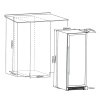 Винный шкаф Cellar Private CP165-2TW