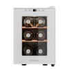 Винный шкаф Meyvel MV06-TWF1 термоэлектрический отдельностоящий белый