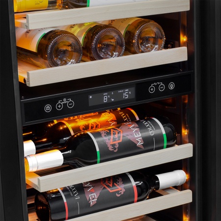 Винный шкаф Meyvel MV106-KST2 компрессорный двухзонный