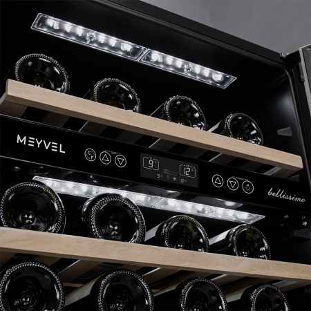 Винный шкаф Meyvel MV46-KST2 двухзонный под столешницу