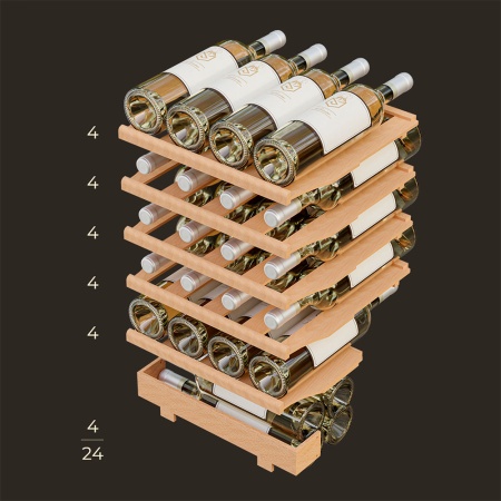 Винный шкаф Meyvel MV24-CBF1 компрессорный отдельностоящий