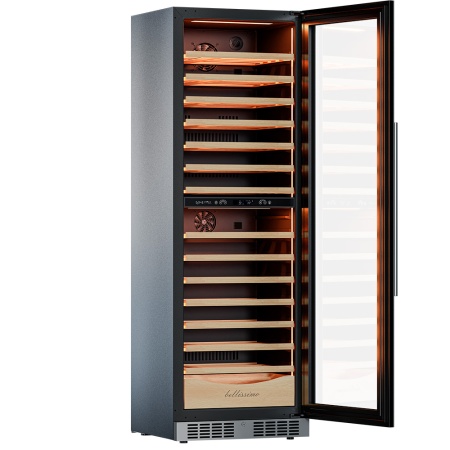 Винный шкаф Meyvel MV110-KST2 компрессорный двухзонный