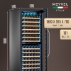 Винный шкаф Meyvel MV163PRO-KBT2 компрессорный двухзонный