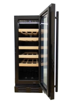 Винный шкаф MC Wine W20B встраиваемый под столешницу, шириной 30 см