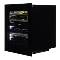 Винный шкаф  Dunavox DAVG-32.80DB.TO двухзонный в колонну