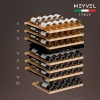 Винный шкаф Meyvel MV77PRO-KBT2 компрессорный двухзонный