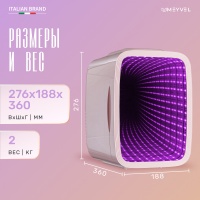 Холодильник для косметики и напитков Meyvel MD-04C3P-RGB