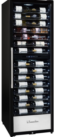 Двухзонный винный шкаф LaSommeliere PRO160DZ