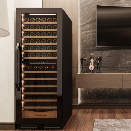 Винный шкаф Meyvel MV141PRO-KBT2 компрессорный двухзонный