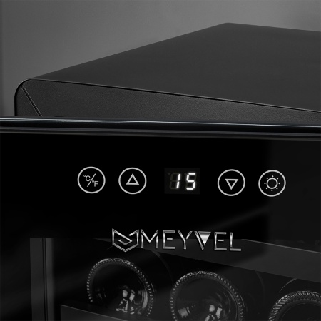Термоэлектрический винный шкаф Meyvel MV12-BSF1 (easy)