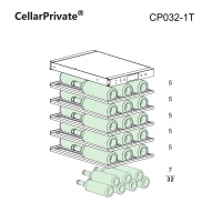 Винный шкаф CellarPrivate CP032-1T