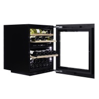 Винный шкаф  Dunavox DAVG-32.80DB.TO двухзонный в колонну