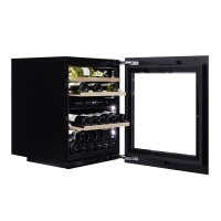 Винный шкаф Dunavox DAVG-32.80DSS.TO двухзонный в колонну