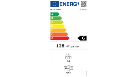 Винный шкаф Dunavox DX-58.258DSS компрессорный двухзонный