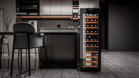 Винный шкаф Meyvel MV38-CBF1 компрессорный отдельностоящий