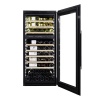 Винный шкаф  Dunavox DAVS-72.185DB в колонну