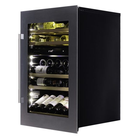 Винный шкаф Dunavox DAVS-49.116DSS двухзонный в колонну