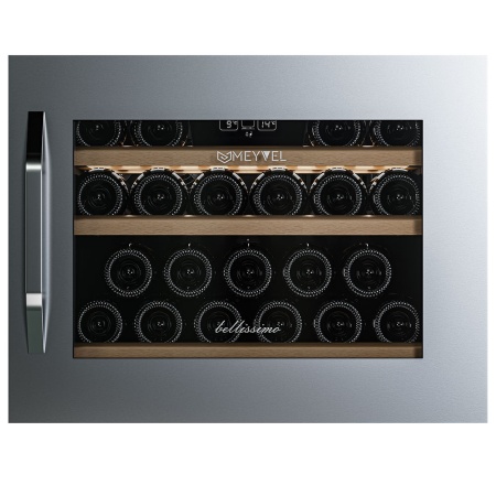 Винный шкаф Meyvel MV22-KSB1 встраиваемый в колонну