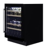 Винный шкаф  Dunavox DAUF-39.121DB двухзонный под столешницу