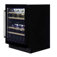 Винный шкаф  Dunavox DAUF-39.121DB двухзонный под столешницу