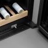 Винный шкаф Meyvel MV42-KSB2 двухзонный встраиваемый в колонну