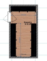 Стеллаж для хранения вина Eurocave MS2 Modulosteel - 1 steel structure / 1 металлическая стойка 2 метра