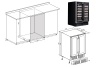 Винный шкаф Temptech WP2DQ60DCB