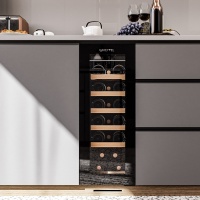 Винный шкаф Meyvel MV19NH-KBT1 компрессорный под столешницу со скрытой ручкой