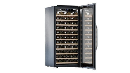 Винный шкаф Meyvel MV66-KSB1 встраиваемый в колонну