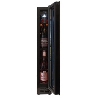 Винный шкаф Dunavox DAUF-8.23B компрессорный узкий под столешницу