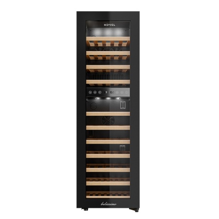Винный шкаф Meyvel MV53-KBF2 двухзонный отдельностоящий