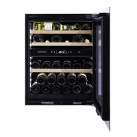 Винный шкаф  Dunavox DAVG-32.80DB.TO двухзонный в колонну