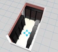 Стеллаж для хранения вина Eurocave MS1 Modulosteel - 1 column/колонна