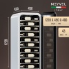 Винный шкаф Meyvel MV34-KWF1 компрессорный отдельностоящий