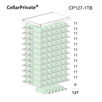 Винный шкаф Cellar Private CP127-1TВ компрессорный на 127 бут.