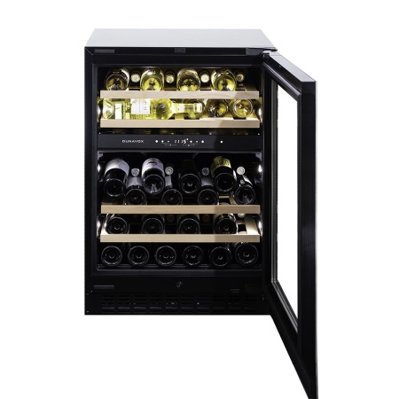 Винный шкаф Dunavox DAUF-45.125DSS.TO двухзонный под столешницу