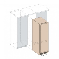 Винный шкаф Dunavox DX-181.490SDSK компрессорный двухзонный