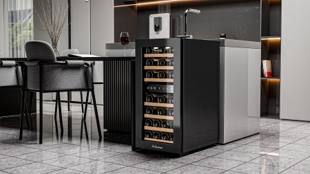 Винный шкаф Meyvel MV33-KBF2 компрессорный двухзонный