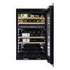 Винный шкаф Dunavox DAVG-49.116DB.TO двухзонный в колонну
